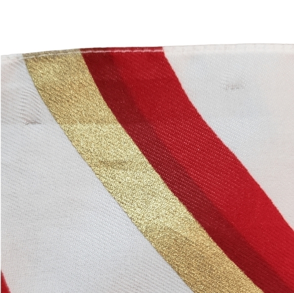 Avon vintage polyester scarf, Presidential Club - Picture 3 of 3